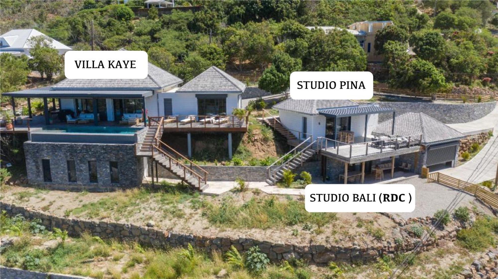 Domaine De Sweet Hill - 4 Villas Et 2 Studios Salines Zewnętrze zdjęcie